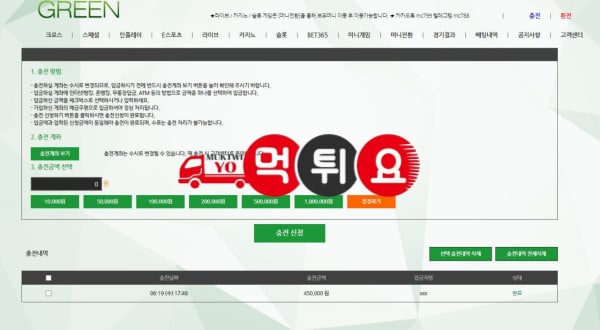 그린먹튀증거자료